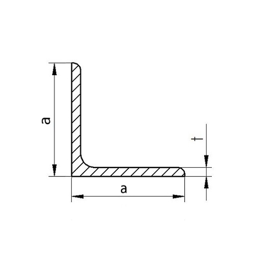 Tyč rovnoramenná L 200x200x16