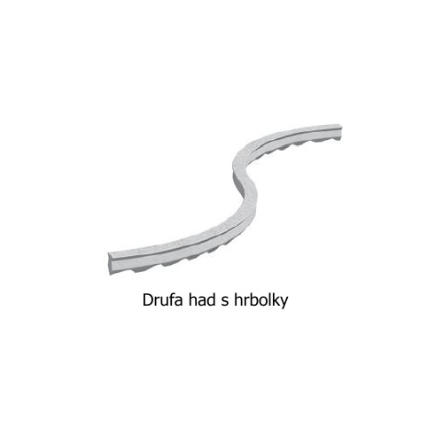 Drufa - had s hrbolky 80 / 40 N