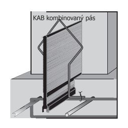KAB 125 - kombinovaný pás