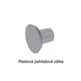 Plastová pohledová zátka